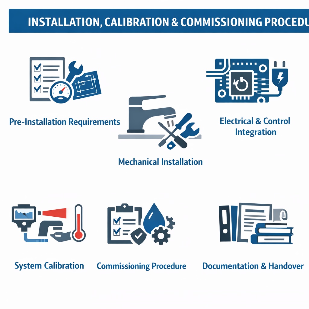 Touchless faucet installation manual